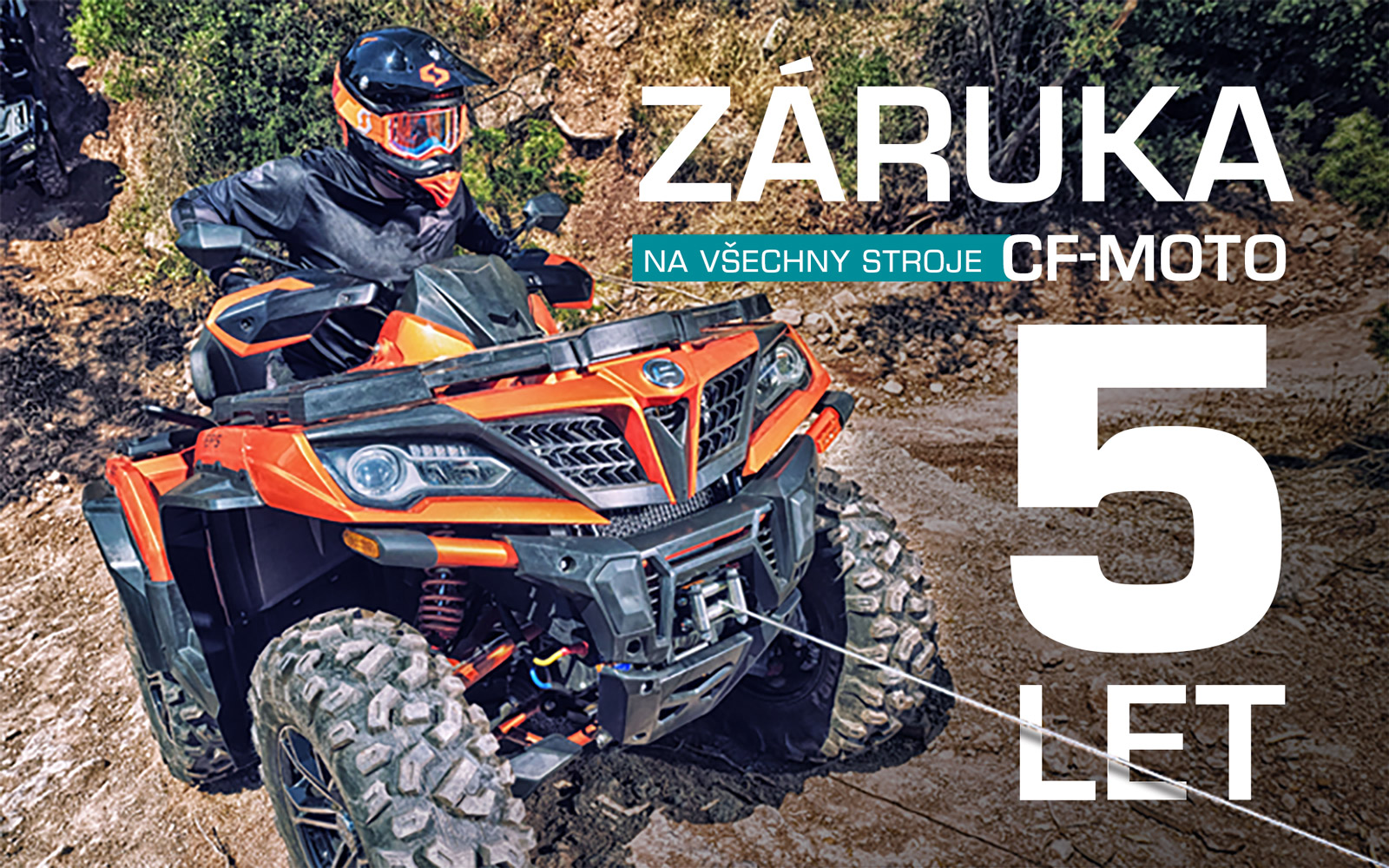 ZÁRUKA 5 LET BEZ OMEZENÍ