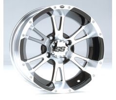 SS112, 9x8 (3+5) Machined w/Black 4/110