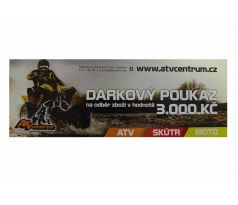 DÁRKOVÝ POUKAZ 3.000,-