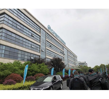 návštěva výrobního závodu CFMOTO v Číně